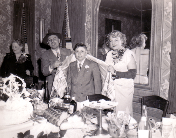 Al Goldstein, 1949 at his bar mitzvah
